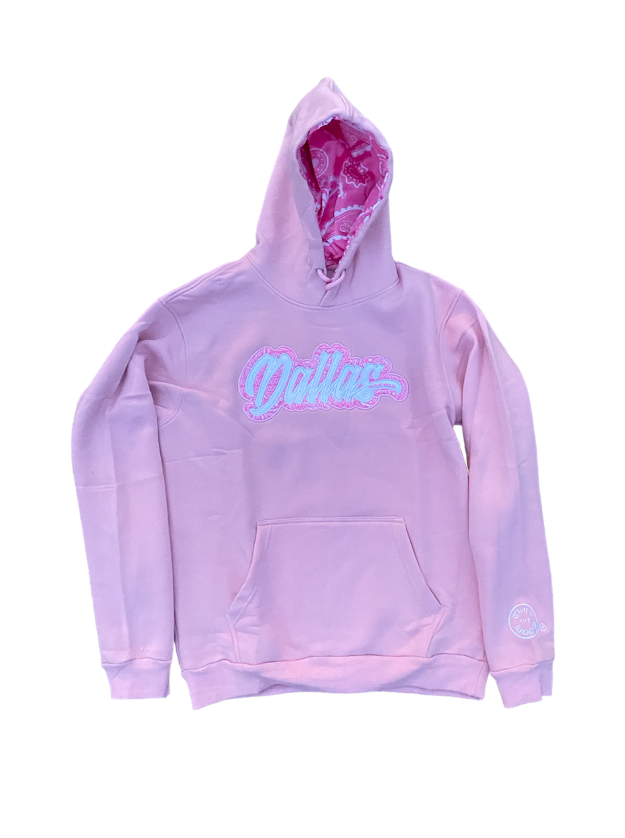 Dallas Pink Paisley Hoodie