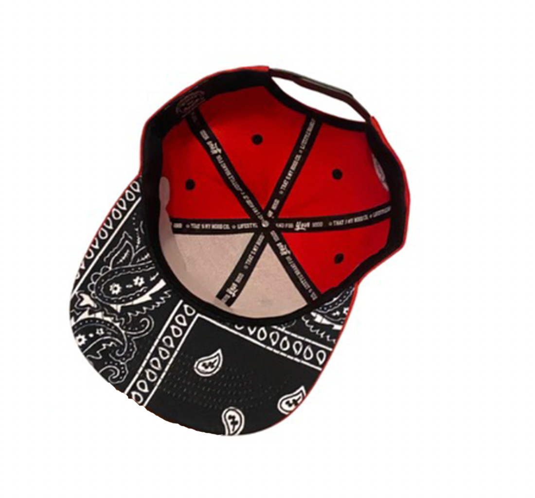 Dallas Red Snapback Hat