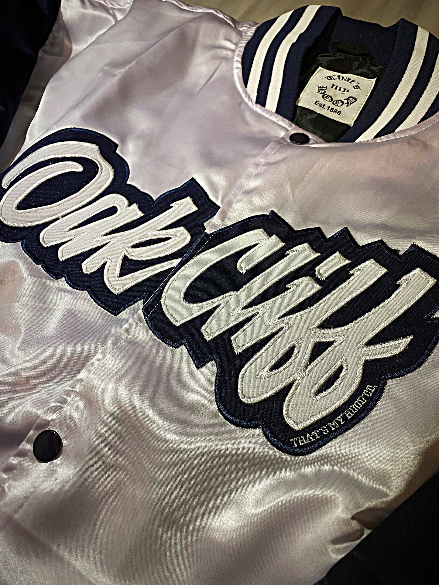Oak Cliff Jacket 2021 (White and Navy)