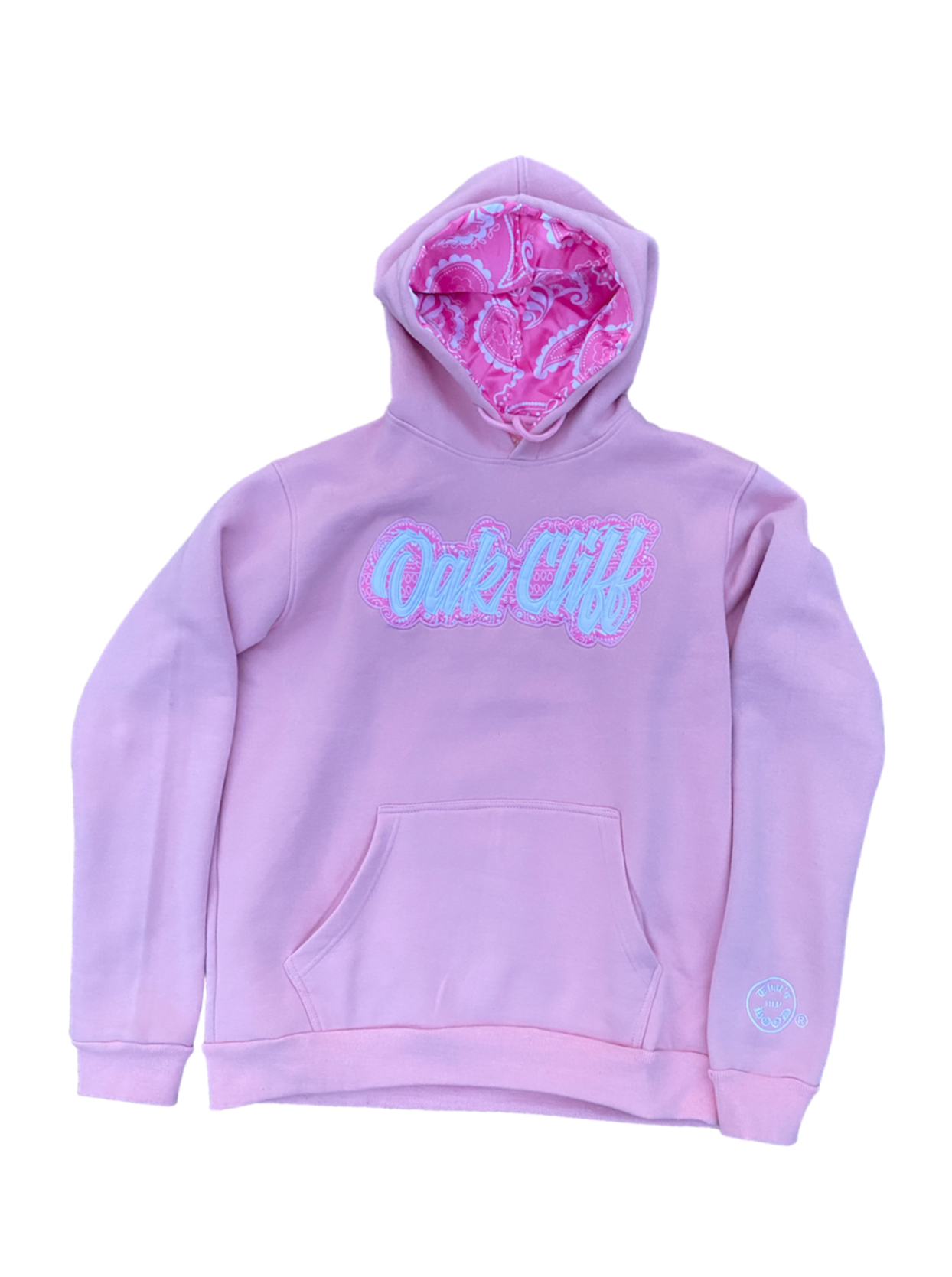 Oak Cliff Pink Paisley Hoodie
