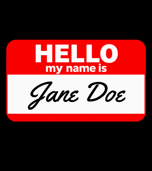 I am Jane Doe/Juana Pérez