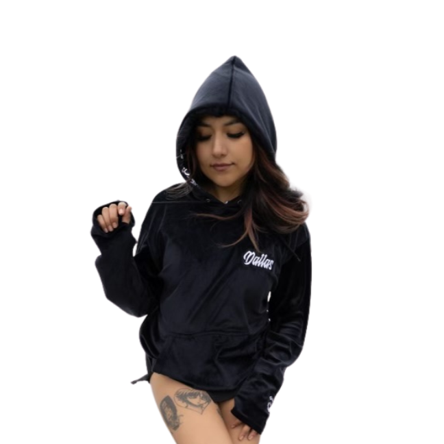 Women’s Velvet Dallas Hoodie