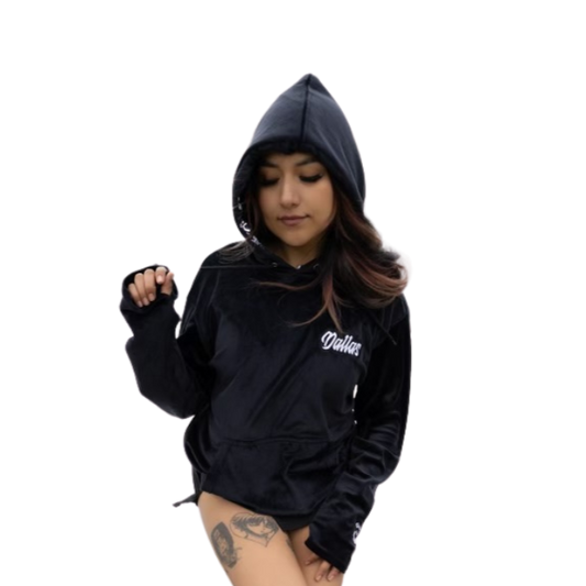 Women’s Velvet Dallas Hoodie