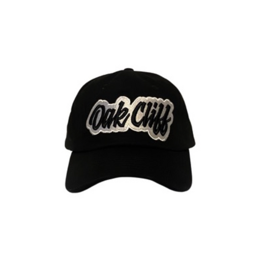 Oak Cliff Black Dad Hat