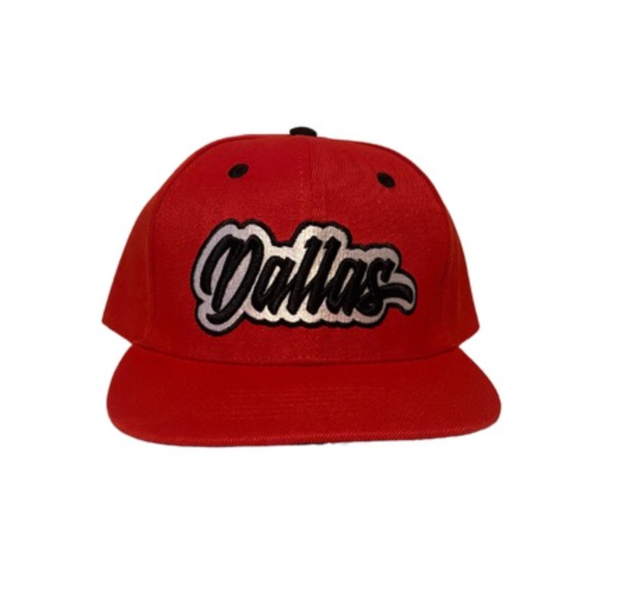 Dallas Red Snapback Hat